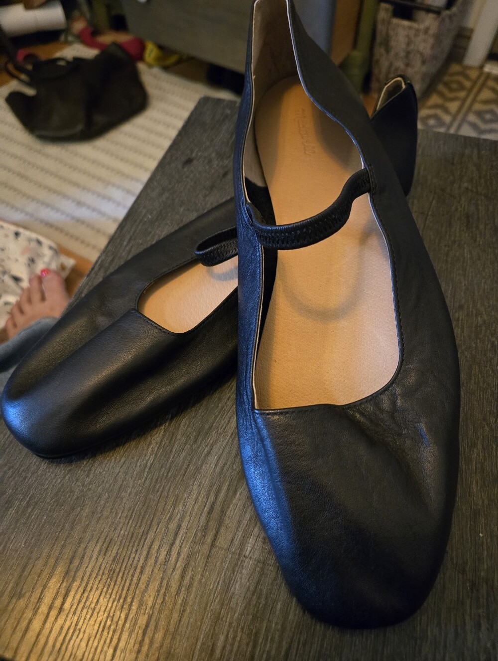 Madewell The Greta Mary Jane Flat Size 12